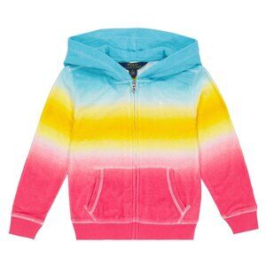 Polo Ralph Lauren Kids Tie-dye Zipped Hoodie | Size 12/14